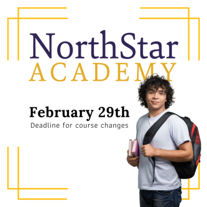 We are taking non-primary high school enrolments and course changes until February 29th.  After February 29th there will be a $200 fee to withdraw from a course.