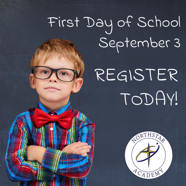 NorthStar Academy courses begin on Tuesday, September 3.