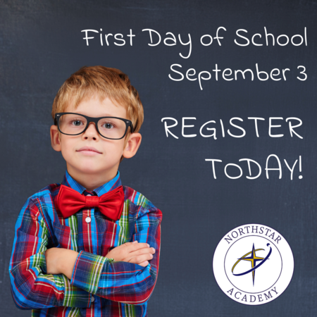 NorthStar Academy courses begin on Tuesday, September 3. 