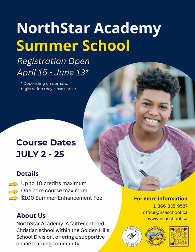 Click through to www.nsaschool.ca/programs/summer-school for text content