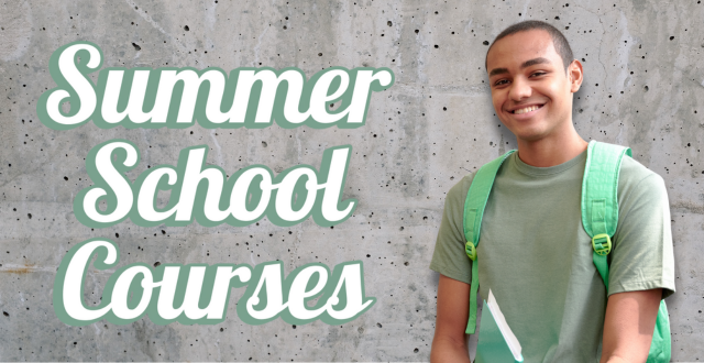 High School student with a green shirt