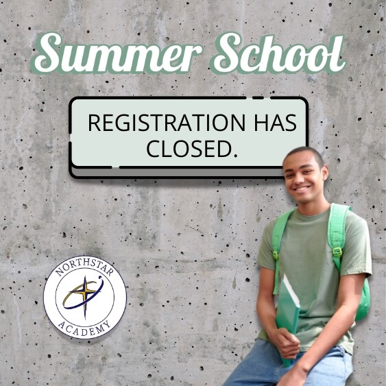 Summer school registration has closed.