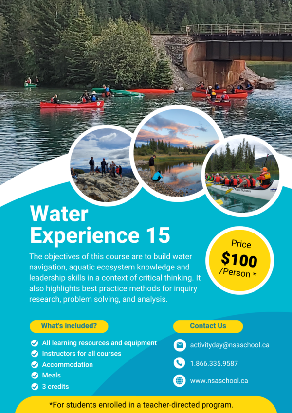 Water Experience course by NorthStar Academy Online School